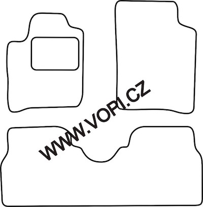 Textil-Autoteppiche Renault Scenic 2000 - 2003 Perfectfit (3817)